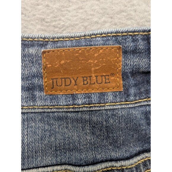 Judy Blue Jeans Womens 16W Boyfriend Fit Distressed Stretch Denim JB8286MD-PL - Picture 14 of 16